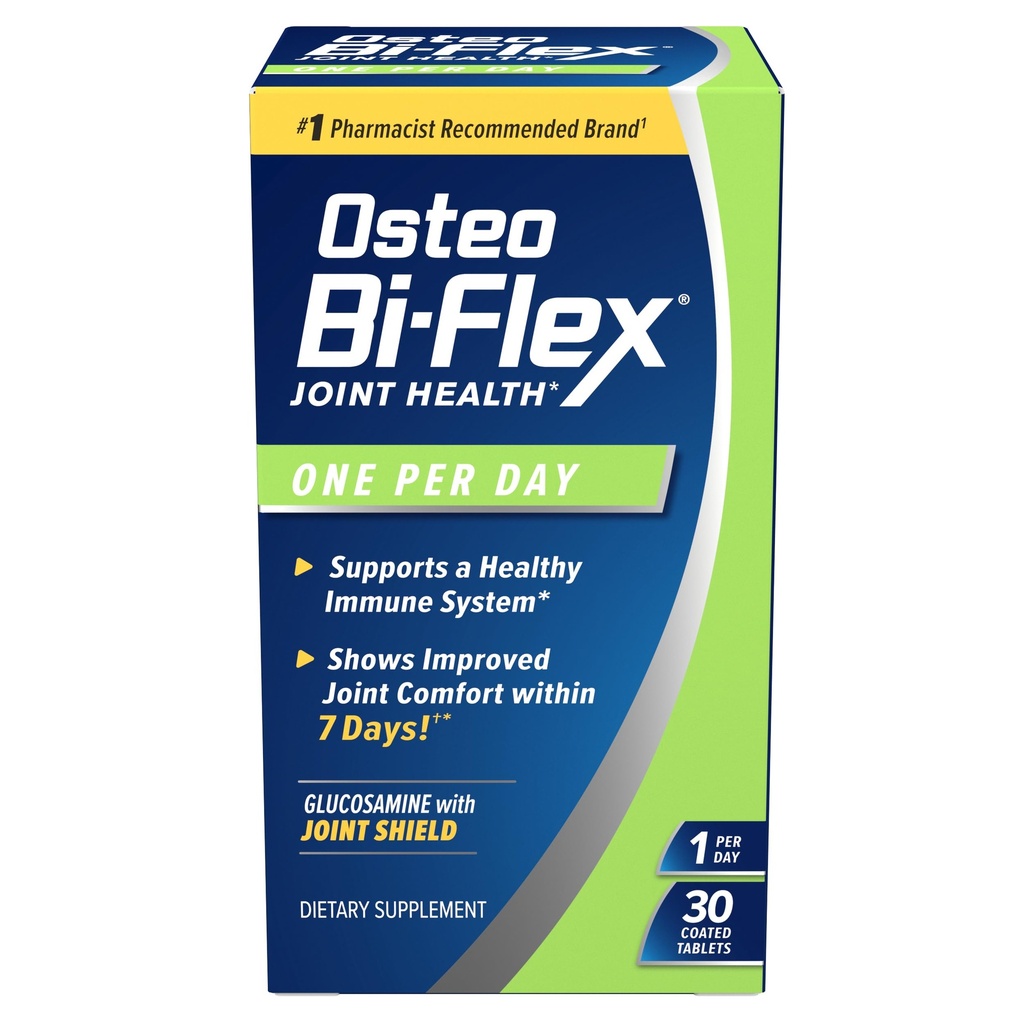 Osteo Bi- Flex One Per Day, Glucosamine Joint Health Suppplement with Vitamin D, 30 Tablets berlapis