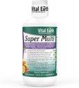 Vital Earth Mineral Super Multi - Liquid Multivitamin for Women, Men & Kids, Liquid Vitamin with Fulvic Acid for Better Absorpsi, MTHFR Dukung, 32 Oz + 1 Oz Cup