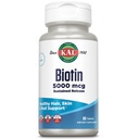 KAL Biotin 5000 TR Tablet, 5000 mcg, 60 Cacah