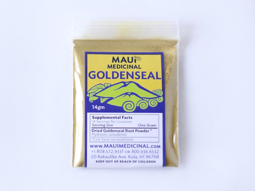 Goldenseal Root Powder * * USA Grown & Packaged * * 14 gma = 1 / 2 Ounce
