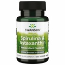 Swanson Organic Spirulina & Astaxanthin 120 Veg Tab