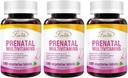 Lovita Prenatal Vitamin with Iron 27 mg, Folic Acid 800mcg & Calcium, Vegan Prenatal Vitamin for Women During and Post Preganacy, Non GMO, 180 Vegetarian Prenatal Pills (Paket 3)