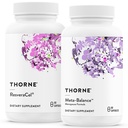 THORNE - Penuaan Sehat & Menopause Dukungan Bundle - ResveraCel & Meta- Keseimbangan - 30 sampai 60 pelayan