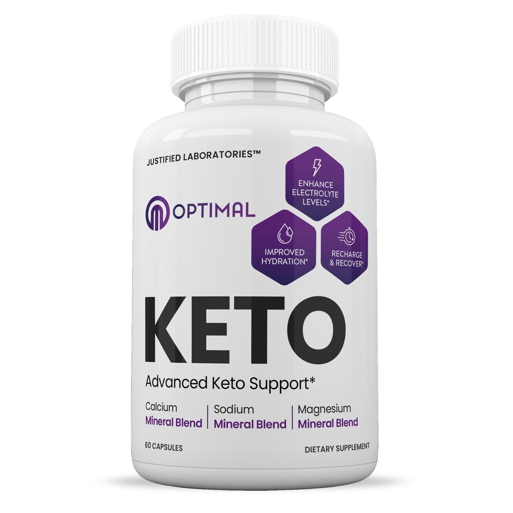 Laboratorium Dibenarkan Optimal Keto - 60 Capsules - Dukungan Ketogenik dari Apple Cider Vinegar, Green Tea Leaf, Vitamin C, Vitamin D3 & Extra Virgin Olive Oil - 30 Servings