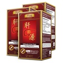 AFC Japan Ultimate Liver Care - Cleanse Detox Formula Mula dengan Amino Acid L- Ornithy, L-Citrulline, L-Cystine, dan Turmeric - Liver Health Suppplemen, 90 Vevgie Capsules x 3