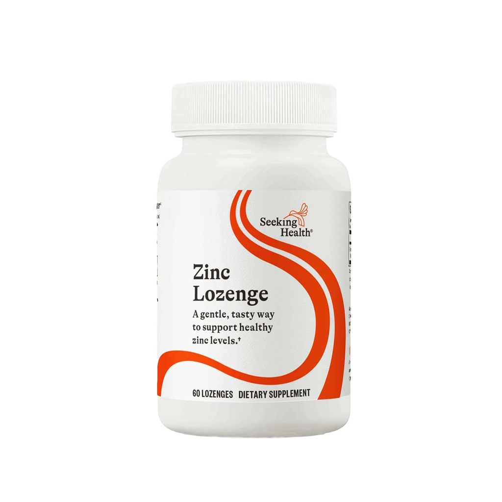 Seeking Health Zinc Chewable, 15 mg of TRAACS wahyu (60 lozenges) *