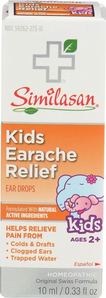 Hamillasan, Kids Anache Relief Drops, 0.33 Fl Oz3