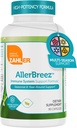 Zahler AllerBreez Immune System Dukung Formula dengan Vitamin C, Quercetin, Vitamin B5, MSlinging Nettle - Seasonal & Year- Round Immune Support, Dhist Allergy Suplemen (180 Capsules)