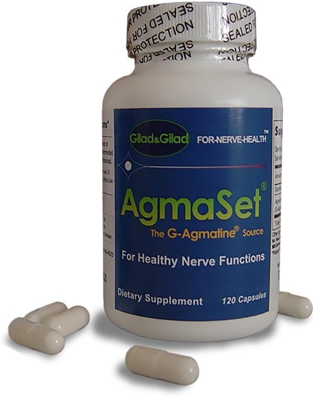 AgmaSet - Tambahan dari Gilad & Gilad Para Ilmuwan yang menemukan Agmatine untuk Kesehatan Nerve.