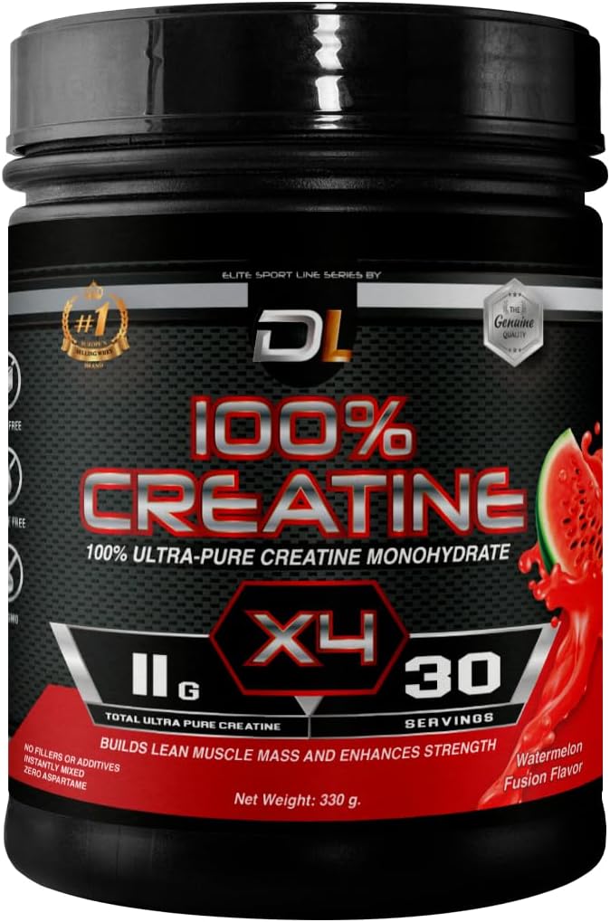 Ultra- Pure Creatine Monohydrate Popper 126; 100% Micronized Creatine Creatine 124; Build Lean Muscle Mass, Boost Performance, Endurance & Supports Muscle Recovery 124; No Sugar 124; 30 Servings (300g, Semangka)