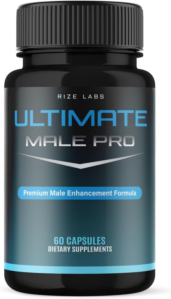 Ultimate Pro Capsules for Men, Ultimate Male Extreme Suplement, All- Natural Support for a Healthy Active Lifestyle, UltimateMalePro Review (60 Capsules)