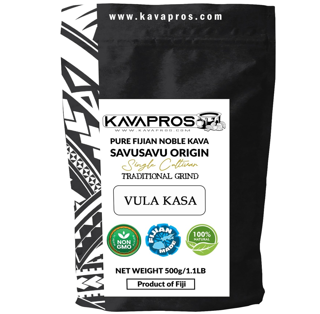 Powder Kava Satu Cultivar Vala Kawa Fiji Kava Root Powder Tinggi Potency 4yr Maturied Pure Organic Kava dari Fiji