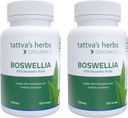 Herttva 's Boswellia Serrata Suplemen, Boswellia Extract Capsules, Dukungan Bersama, Ekstrak CO2, Bubuk Kompleks Boswellia, 2- Pack, 240 Count, 500 mg - 25 Tahun Layanan Premium