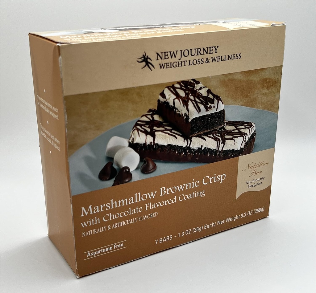 Marshmallow Brownie Crisp Bar - New Journey Weight Loss & Wellness