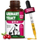 Treatment Traktur Uriner dengan Cranberry - Pengobatan UTI Anjing untuk Perawatan Kembang - Cat Uti Pengobatan untuk Ginjal - Dukungan Preventif untuk Kesehatan Renal di Drops - 2 Oz