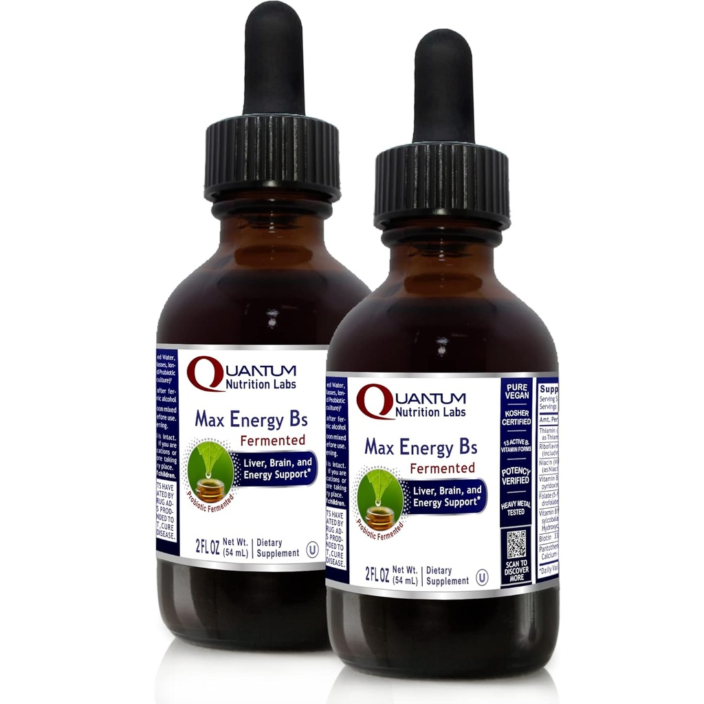 Lab Quantum Nutrition Max Energy B - 2 Fl Oz (Paket 2)