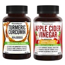 FarmHaven Turmeric Curcumin dengan BioPerine dan Apple Cider Vinegar dengan Ginger