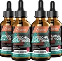 2000MG Lipomal Glutathione Liquid Drops, Ultra High Absorpsi, Detoksifikasi Alam, Imune System & Skin Suprot *, L- Glutathione, Vitamin C & Hyaluronic Acid, Capsules Alternatif, 8.08 OZ