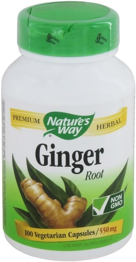 Nature 's Way Ginger Root, Vegetarian Capsules
