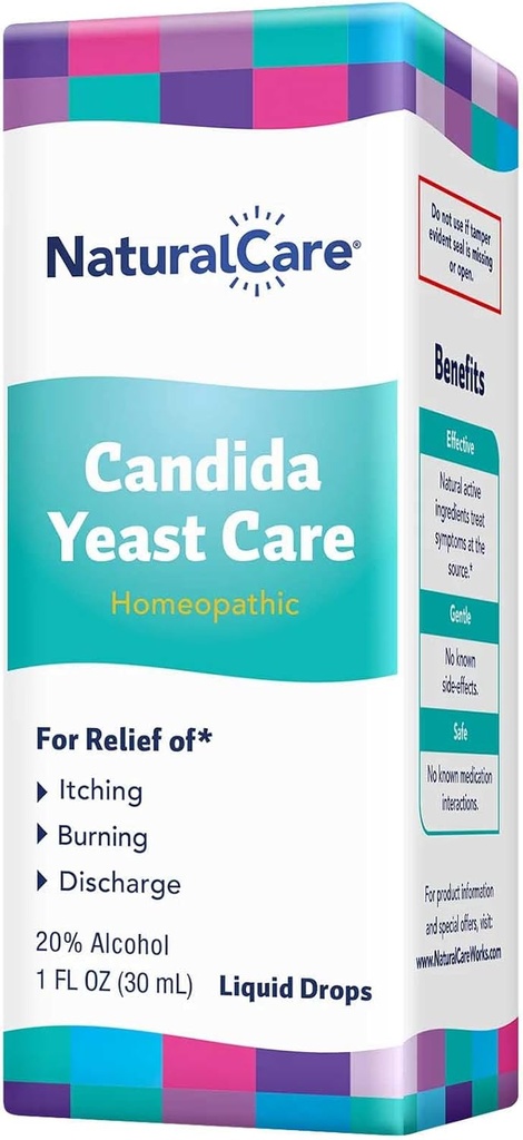 Care Candida Yeast Care, Homeopathic Liquid Drops, 1 fs. oz