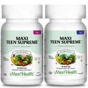 Perempuan & Boys Multivitamin Bundle dengan D3, Besi, Kalsium, Biotin, Enzymes Digetical - Multi Vitamin untuk Energi, Imune & Mood Dukungan - 60 Hitung Masing-masing