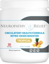 Neuropathy Relief ™ - Circulation Health Formula - Nitric Oxide Booster - Tropical Flavor (1 Jar), 30 Servis