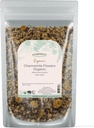 Starwest Botanicals Organic Chamomile Flowers Whole - Dry Leaf Herb for Tea, Herbal Lotions, & Baking, Sourced from Egypt, Cerdened Kosher, Non-GMO