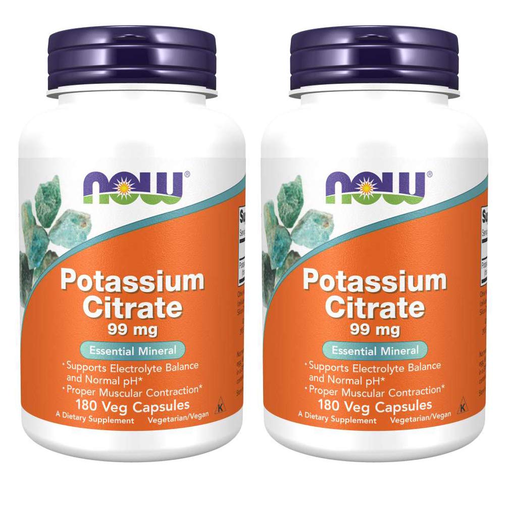 Potasium Citrate 99 mg 180 Capsules (Paket 2)