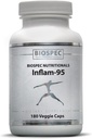 Inflam-95 - Ginger Root Extract 2.000 mg, Curcumin Root Extract, Boswellia Serrata Extract, Nettle Leaf Extract, Bioperin - Dukung Inflammatory Respon *