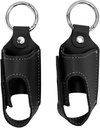 2pcs Asthma Inhaler Hollable Portable PU Leather Travel Holder Secure Convenient Storage, Lighweight Case Fits Most Inhalers, Protect Carrying Holder for Travel