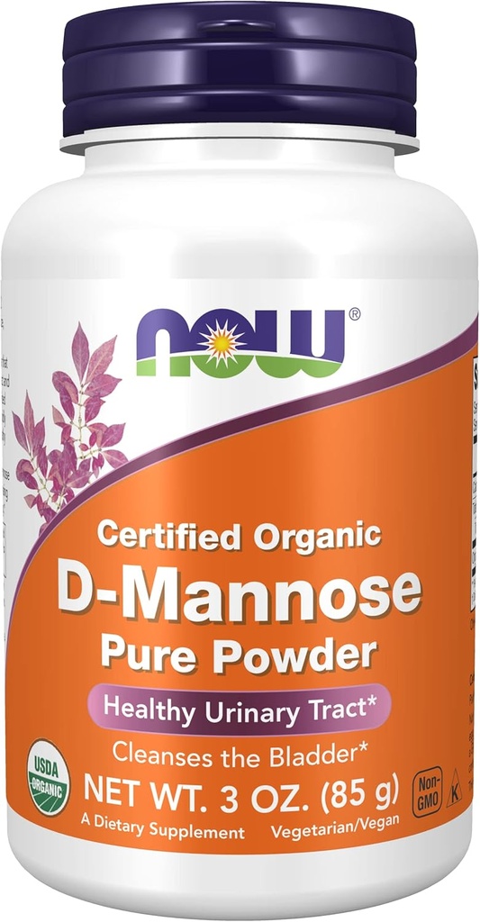 Sekarang Foods, D-Mannose Powder Murni, 3 oz (85 g)