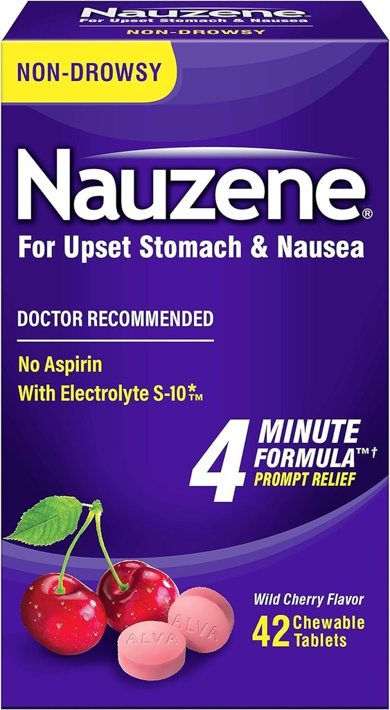 Nautizene untuk Relief Nausea Pable, 40 Cacah