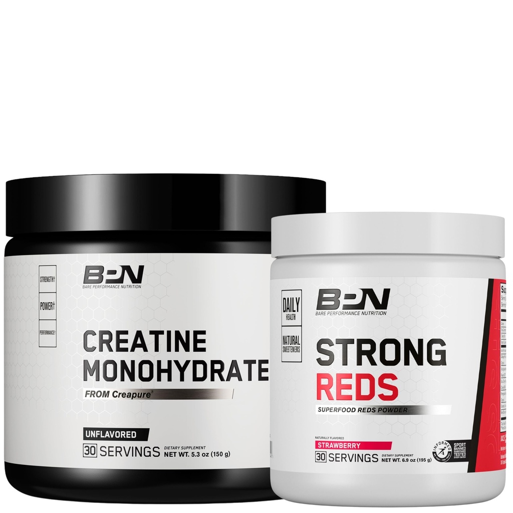 BPN Creatine Monohydrate & Strong Reds Bundle