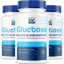 (3 Kemas) Dukungan Darah Lanjutan Gvocutose, Glestose, Glestose - Advanced Blood Supplemen Darah Advantose, Kapsul Dukungan Glutose - All Natural Formula, 90 Kapsul selama 3 Bulan