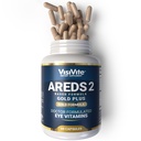 Dokter Formulated AREDS 2 Plus Eye Vitamin dengan Hobxanthin Plus Lutein - Bilberry and Grape Seed Extract - Premium Eye Health Formula - 60 Eye Supplemen Emas VisiVite Plus