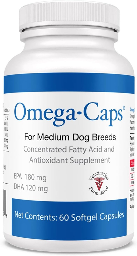 Omega 3, Vitamin, Mineral, Antioksidan - Dukung Sistem kekebalan tubuh, Joints, Jantung, dan Otak - 60 Softgel Capsules