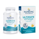 Nordic Omega Ultimate, Lemon Flavor - 180 Soft Gels - 1280 mg Omega-3 - High- Potency Fish Oil dengan EPA & DHA - Probut Brain & Heart Health - Non-GMO - 90 Pelayan