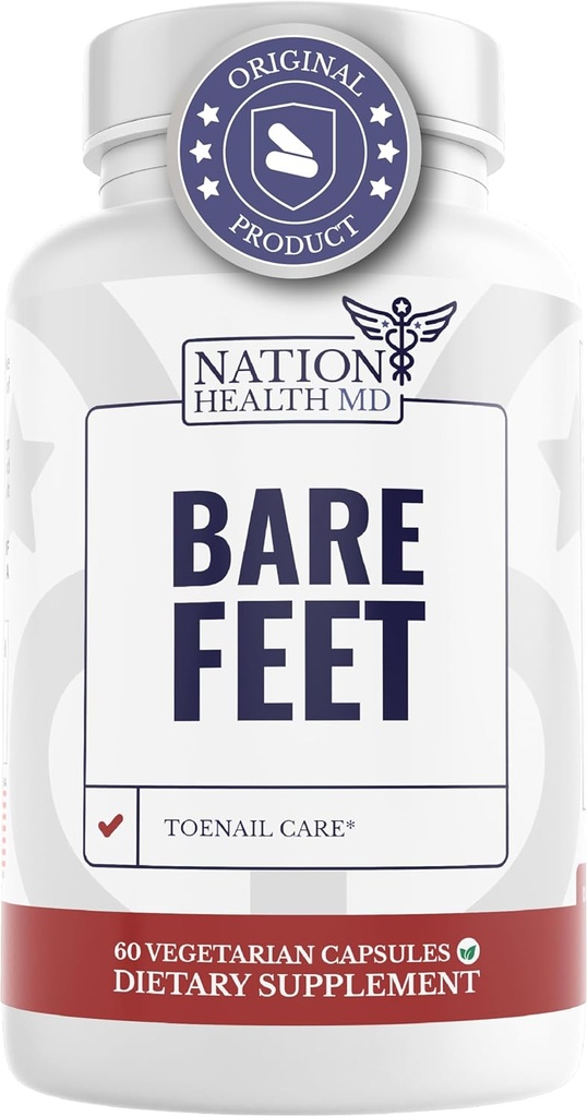Bae Feet - Toenail Care - Nails Suplemen dengan Vitamin A, Vitamin C, Oregano Powder dan More - Repair Nail, Pertumbuhan dan Nail Care