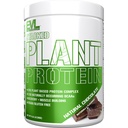 Evolusi Nutrition Stacked Plant Protein Powder, Vegan, Non- GMO, Gluten- Free, Progories, BCAAs, Fiber, Plant-Based Protein Complex, 300G (Natural Chocolate)