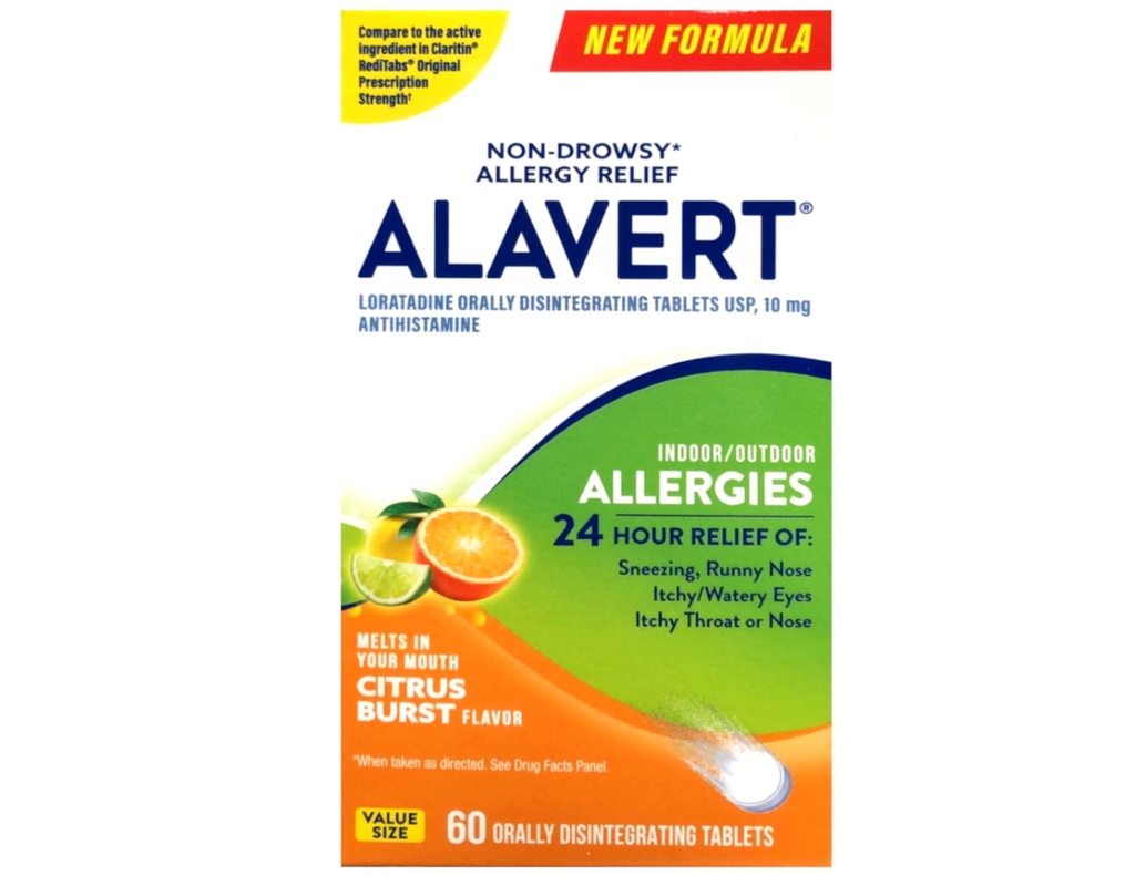 Alavert 24 Jam Orally Disintegrasikan Tablet Citrus Burst 60 tablet