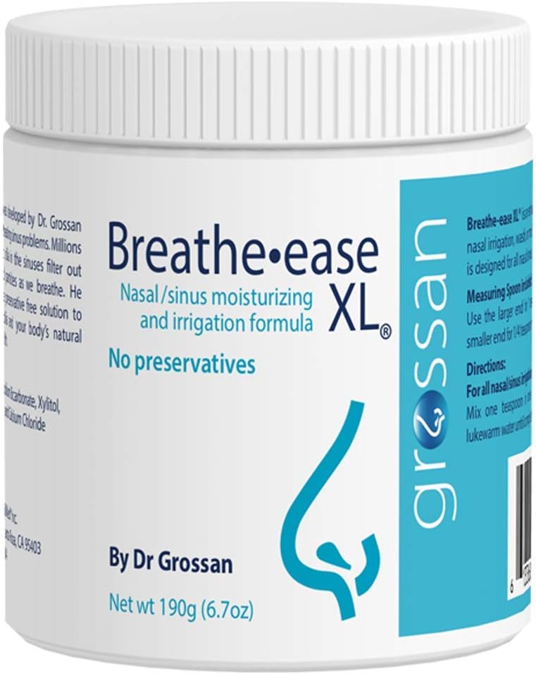 Breathe-easXL Nasal / Sinus Irrigation Salt Jar