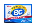 BC Relief Powder Sticks, 50 Sticks Per Pack (3 Paket)