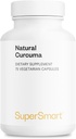 Supersmart - Natural Curcuma 2500mg per day (High Potency) - Curcuma Longa Extract Suplement - Tumeric Curcumin 95% Curcuminoid None-GMO & Gluten Free - 75 Vegetarian Capsules