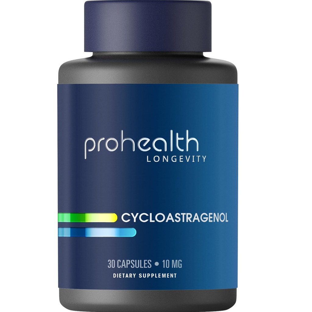 ProHealth Cycloustragenol Suplement, 10 mg per Serving 124; Science- Dibacked untuk mendukung Telomere Panjang, DNA Struktur & Healthy Aging 124; Third-Party Diuji untuk Kemurnian & Quality
