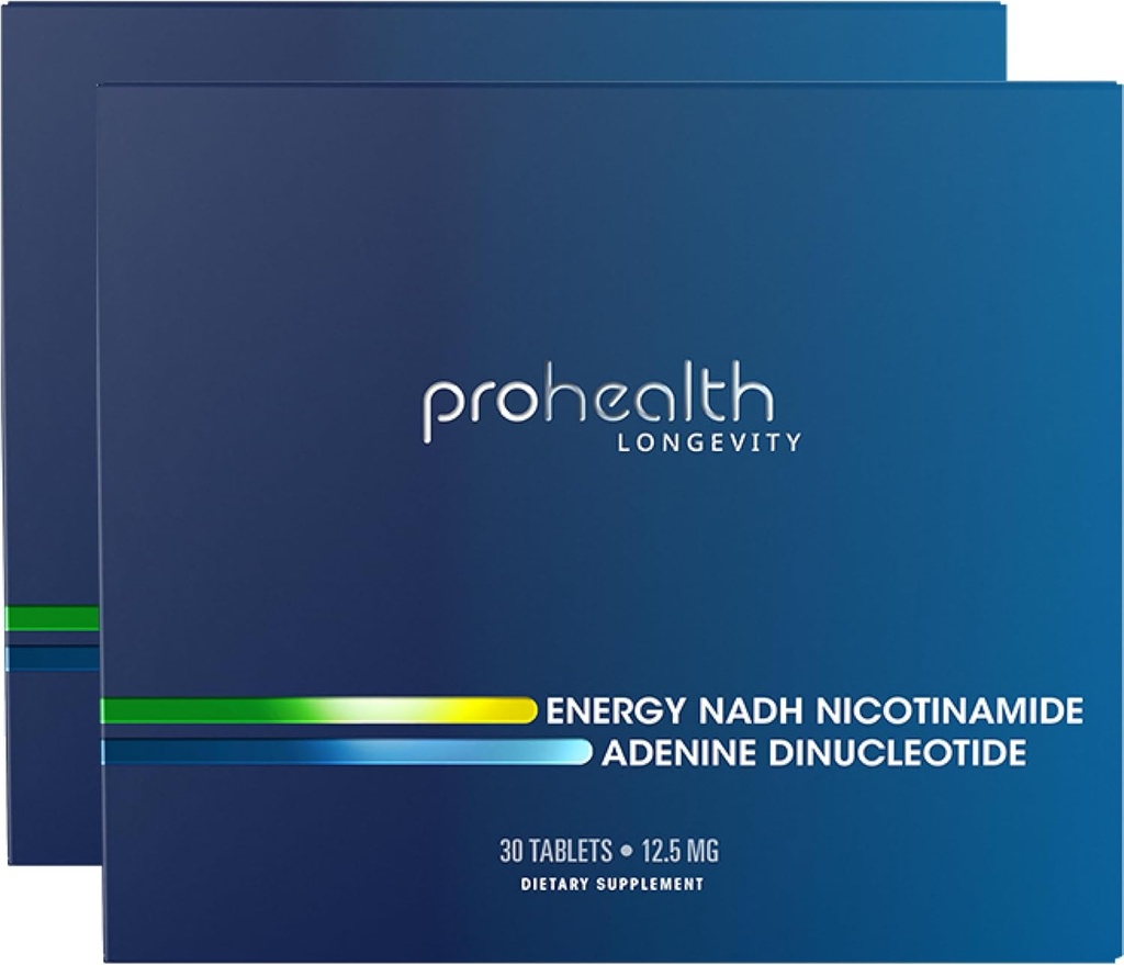 ProHealth Energy NADH Nicotinamide Adenine Dinucleotide (30 Tablet, 12,5 mg) (2 Pack)