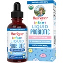 MaryRuth Organics USDA Organic Infant Probiotic Cliptic Drops 12.4; Bayi Essensials 124; Programs untuk Bayi; Probiotic Bayi 128; Proprietary Probiotic Blend 124; Vegan 124; Non GMO 124; 125