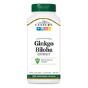 Abad 21 Ginkgo Biloba Ekstrak Vegan-Capsules, 200- Count (21687)