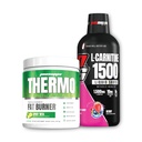 PROSUPPS Thermo Fat Burning Thermogenic Powder Rita dan 1500 L- Carnitine Berry - Berat Manajemen dan Pra Workout - Energi, Mood, Appetite Control -