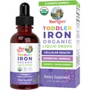 MaryRuth Organics Iron Supplement for Toddler 124; Liquid Iron Suplement for Children Ages 1-3