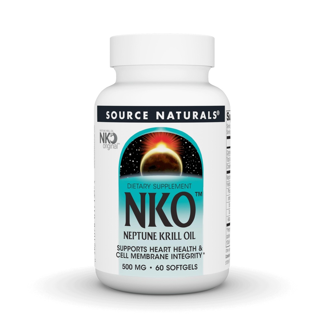 Sumber NKO Neptunus Krill Oil, Mendukung Kesehatan Hati & Sel Integritas Membrane * 500 Mg - 60 Softgels